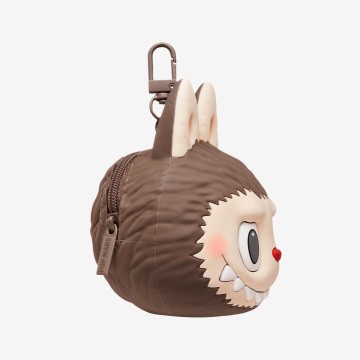 Labubu Originals-brown Silicone Earphone Bag - Image 3