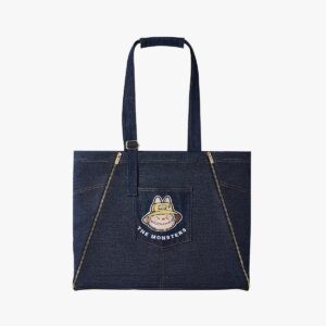 The Monsters Fall In Wild Series-denim Apron Bag