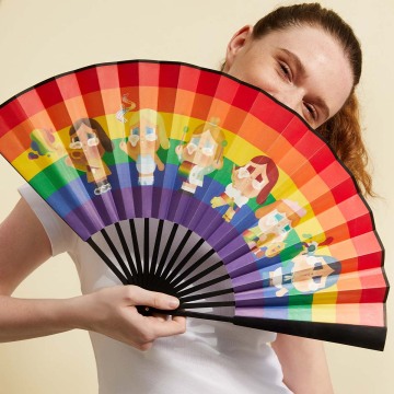Crybaby Cheer Up, Baby! Series-folding Fan - Image 2