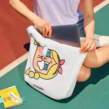 Crybaby Sunset Concert Series-cotton Filled Shoulder Bag - Image 3