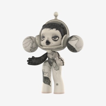 MEGA α SKULLPANDA 1000% Egon Schiele - Image 6