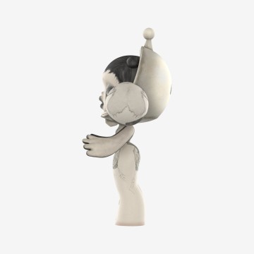 MEGA α SKULLPANDA 1000% Egon Schiele - Image 5