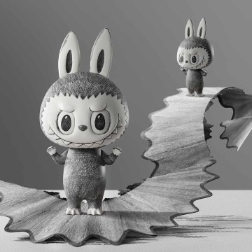 Mega Labubu 400% Sketch - Image 3