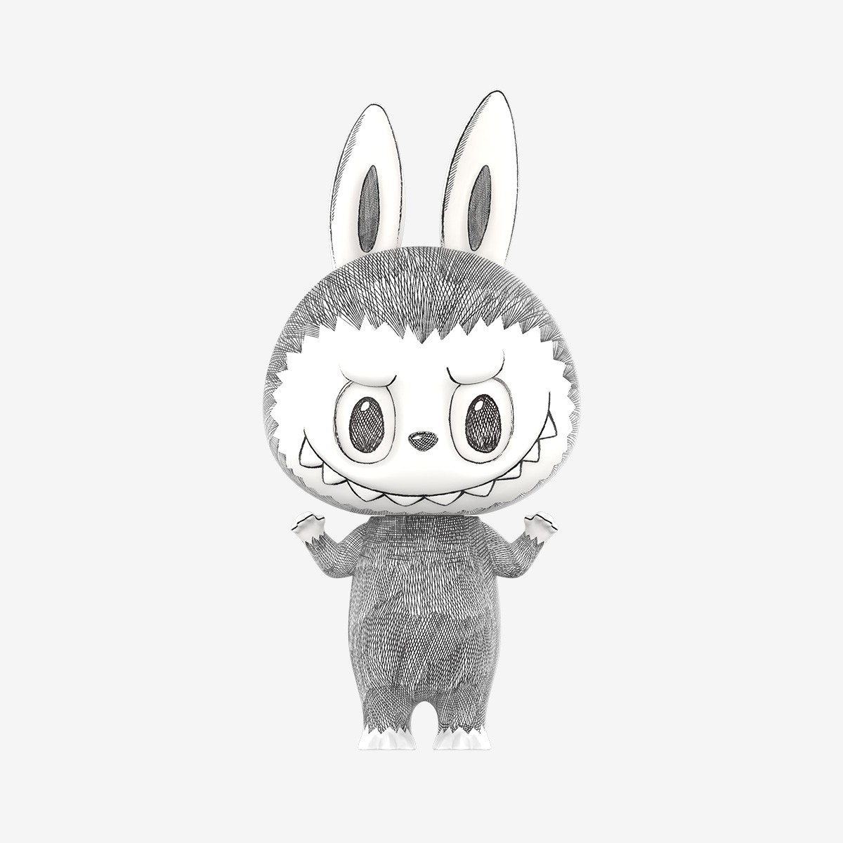 Mega Labubu 400% Sketch