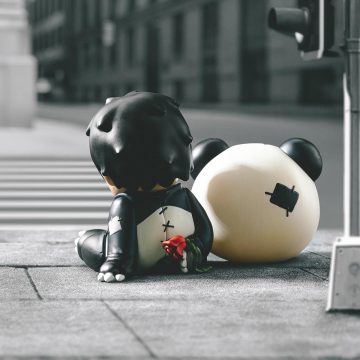 Hirono Doll Panda Figure - Image 2