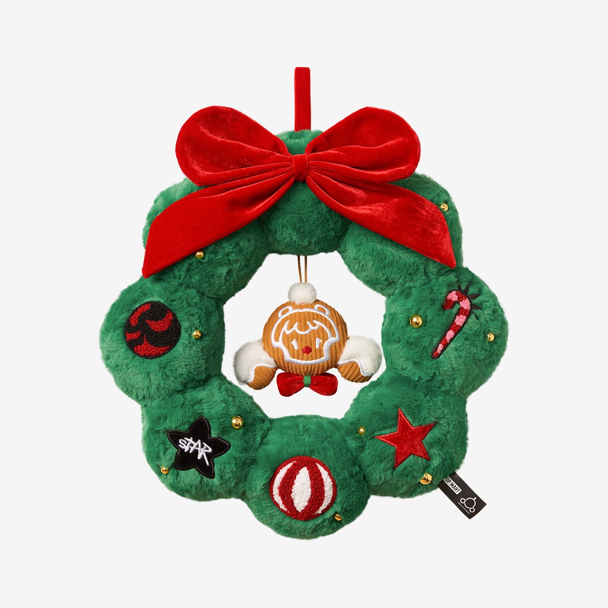 Skullpanda Tell Me What You Want Series Plush Wreath Pendant - Image 5