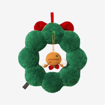 Skullpanda Tell Me What You Want Series Plush Wreath Pendant - Image 4