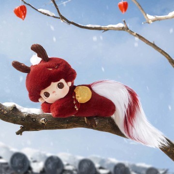 Dimoo Stories In The Cup Series-auspicious Animal Cotton Doll - Image 2