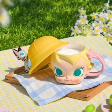 Baby Molly & Baby Tabby Series-Big Head Ceramic Cup - Image 3
