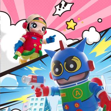 Mega Space Molly 400%+100% Crayon Shinchan - Image 4
