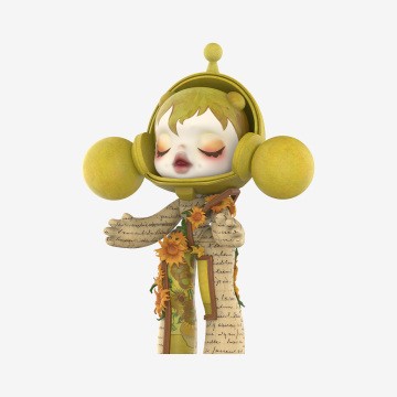 MEGA α SKULLPANDA 1000% Van Gogh Museum Sunflowers - Image 6