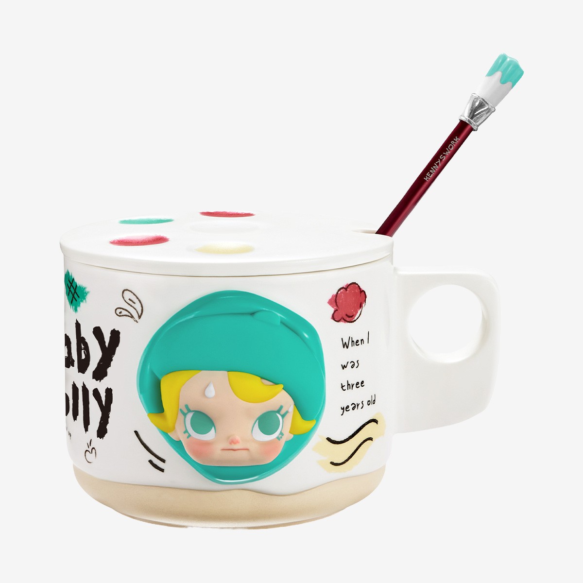 Baby Molly When I Was Three! Series-ceramic Cup