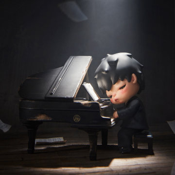 Hirono The Pianist Figure - Image 2
