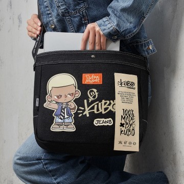 Kubo Jeans Series-messenger Bag - Image 2
