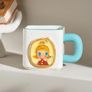 Molly Anniversary Statues Classical Retro 2 Series-picture Frame Cup - Image 3
